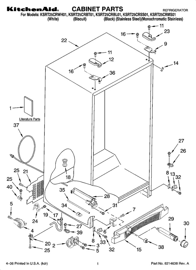 Diagram for KSRT25CRSS01