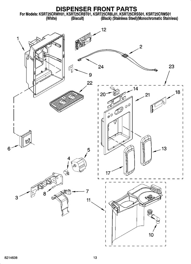Diagram for KSRT25CRBT01