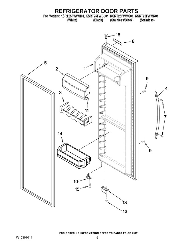 Diagram for KSRT25FWMK01
