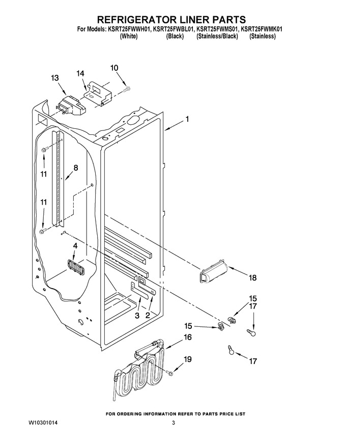 Diagram for KSRT25FWWH01