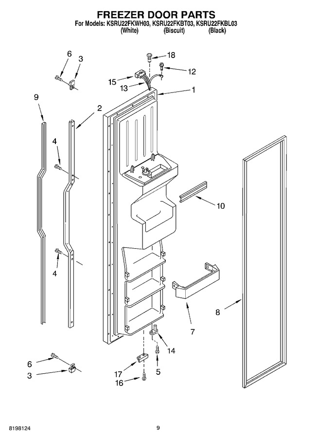 Diagram for KSRU22FKWH03
