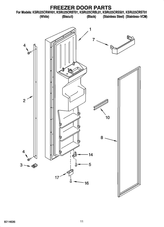 Diagram for KSRU25CRBL01