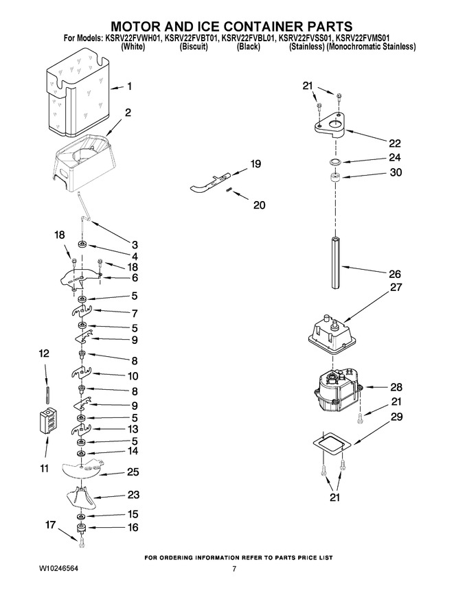 Diagram for KSRV22FVWH01