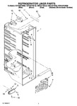 Diagram for 02 - Refrigerator Liner Parts