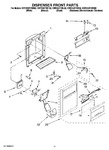 Diagram for 08 - Dispenser Front Parts