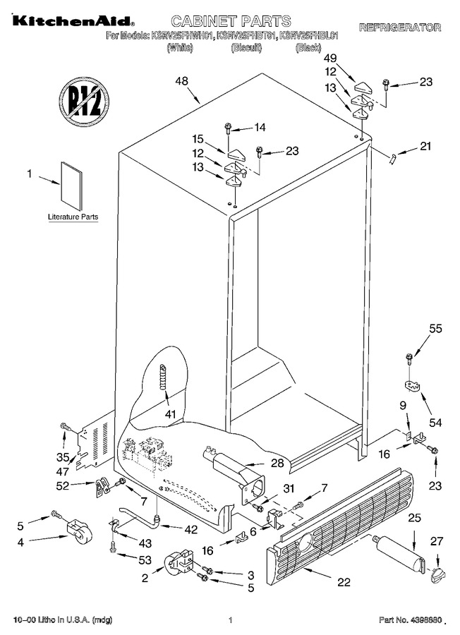 Diagram for KSRV25FHWH01