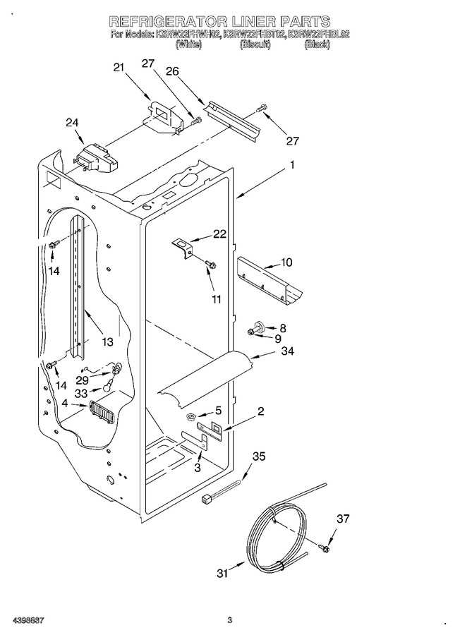 Diagram for KSRW22FHBT02