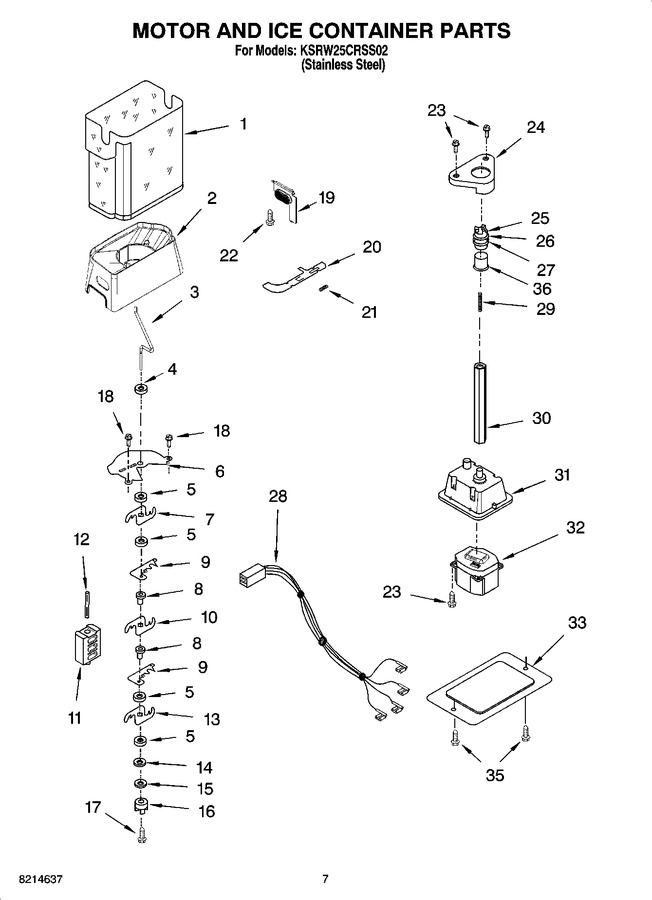 Diagram for KSRW25CRSS02