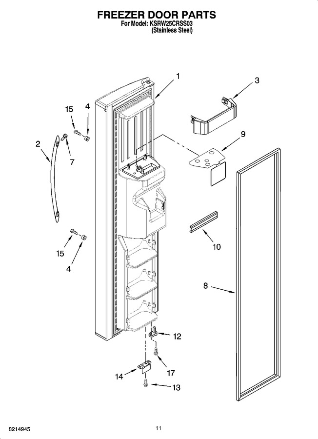 Diagram for KSRW25CRSS03