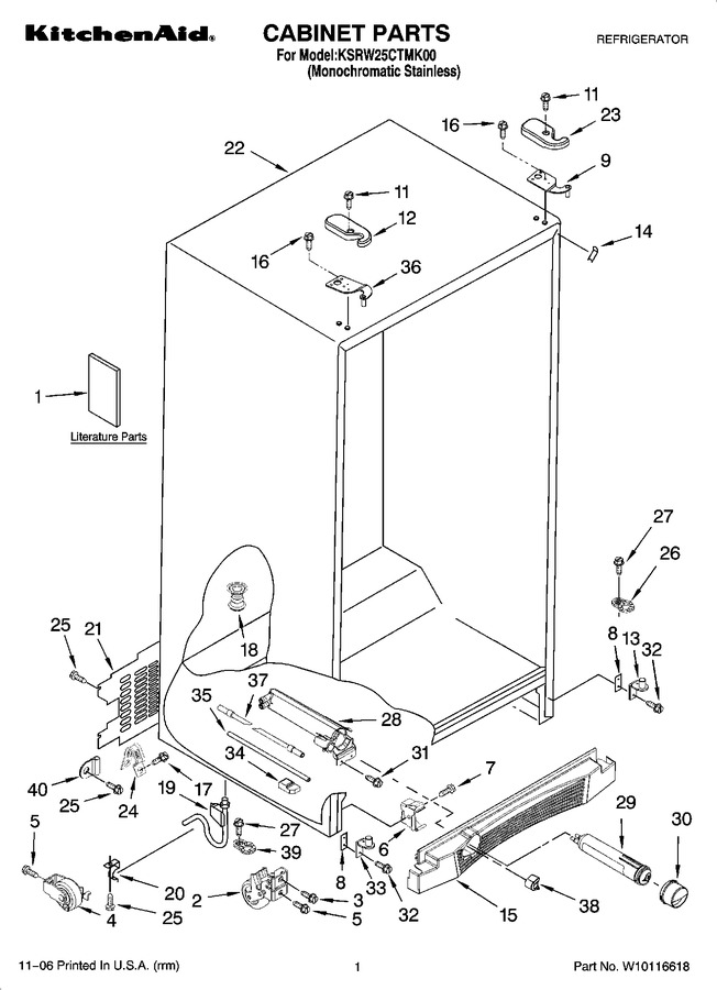 Diagram for KSRW25CTMK00
