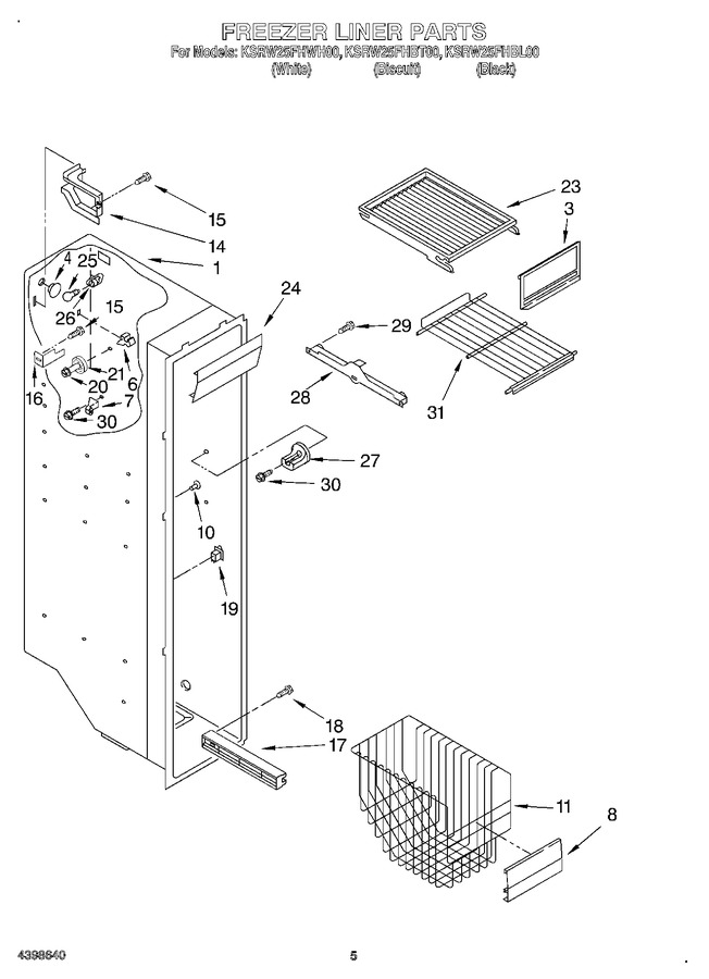 Diagram for KSRW25FHBL00