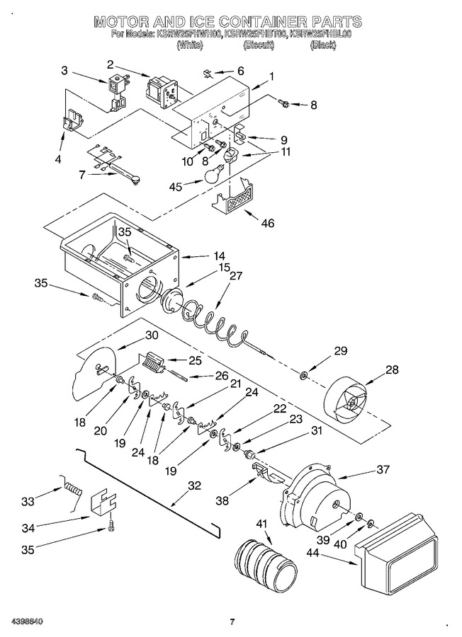 Diagram for KSRW25FHBL00