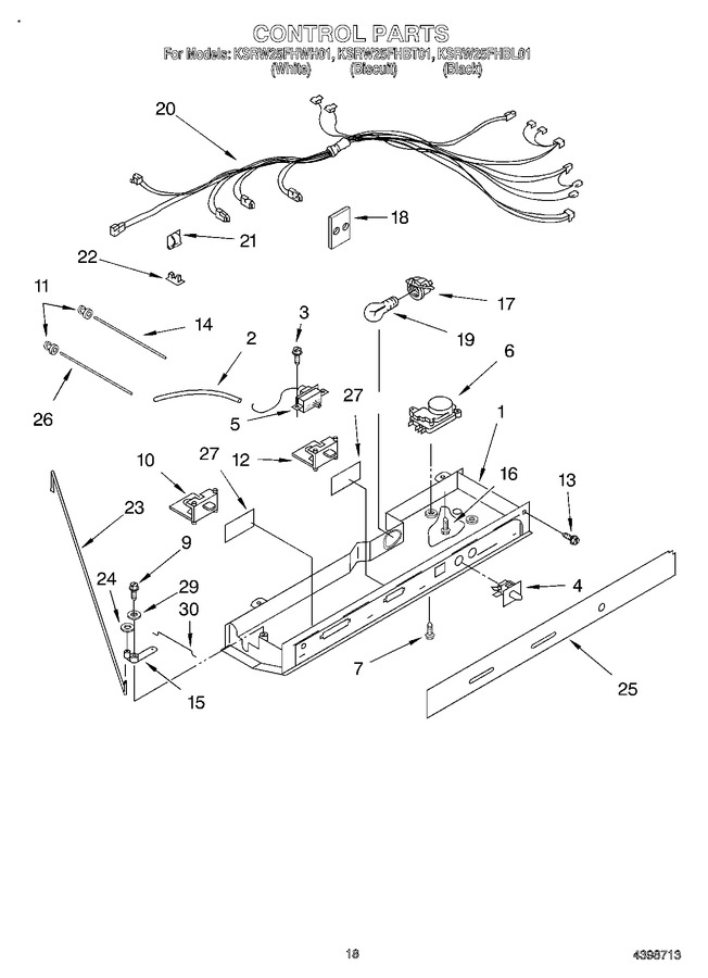 Diagram for KSRW25FHBL01