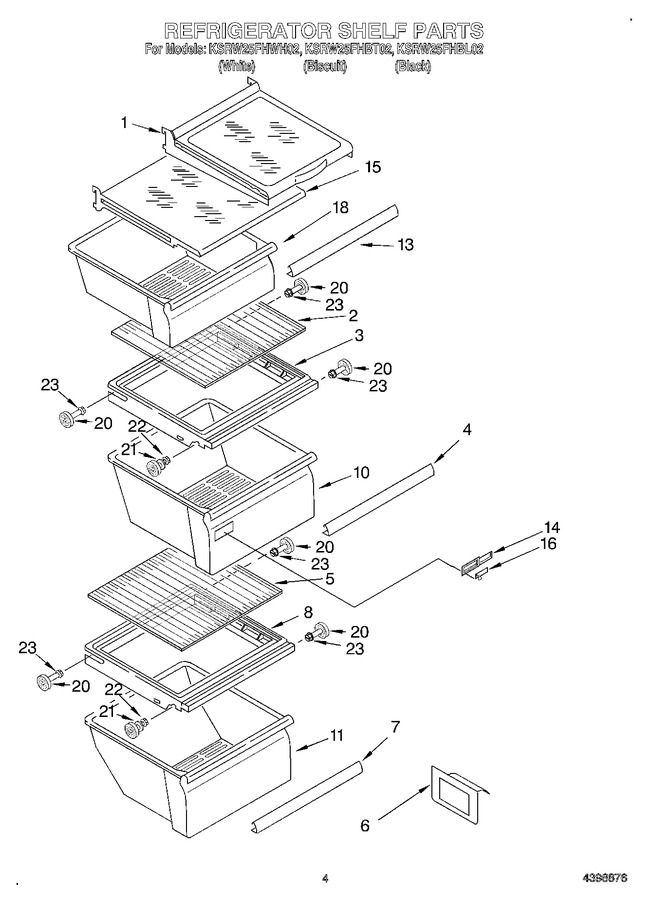 Diagram for KSRW25FHWH02