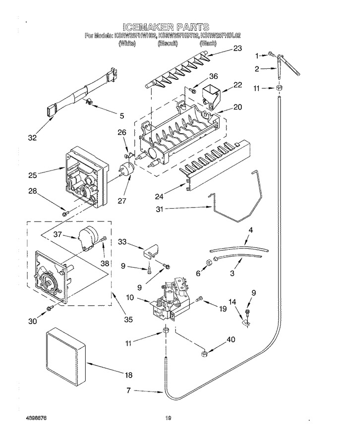 Diagram for KSRW25FHWH02