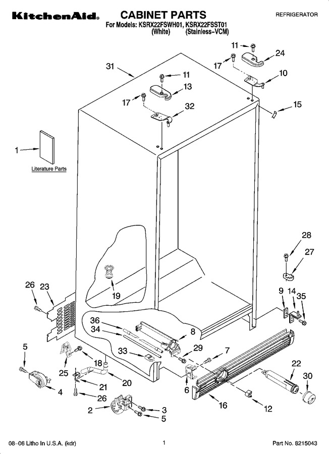 Diagram for KSRX22FSST01
