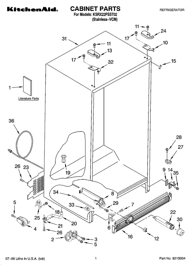 Diagram for KSRX22FSST02