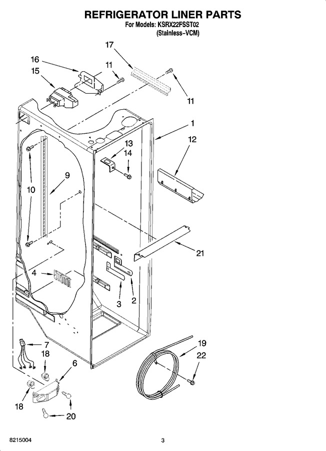 Diagram for KSRX22FSST02