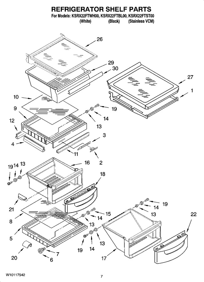 Diagram for KSRX22FTWH00