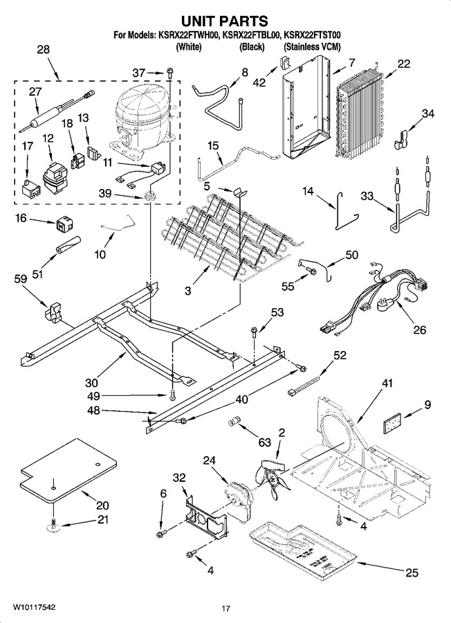Diagram for KSRX22FTWH00