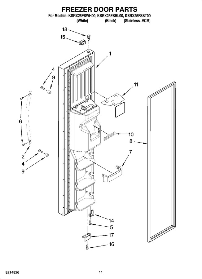Diagram for KSRX25FSST00