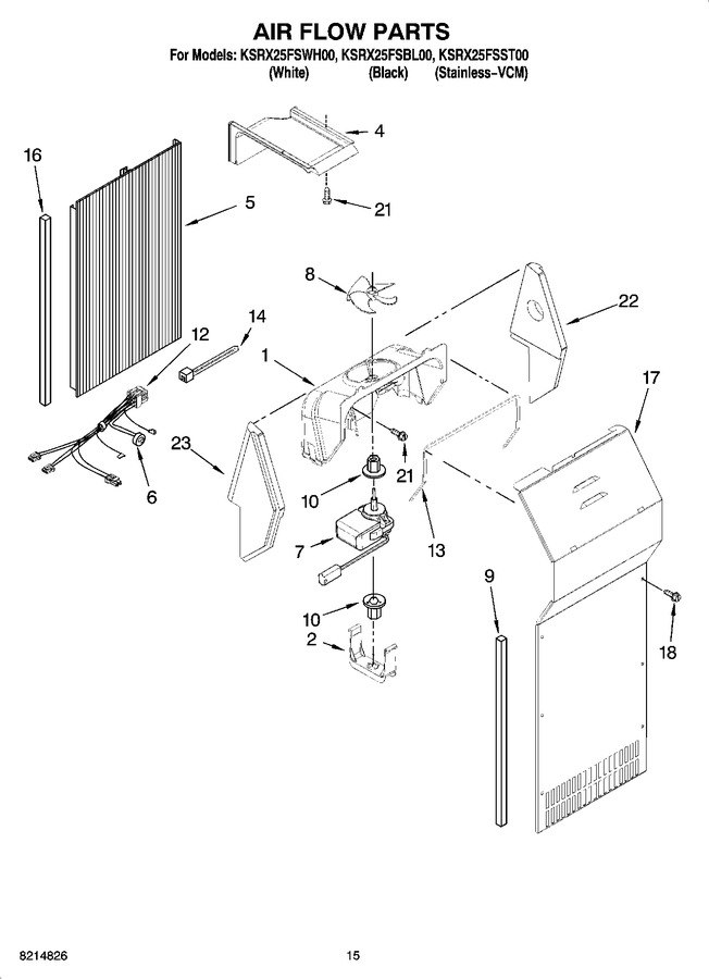 Diagram for KSRX25FSST00