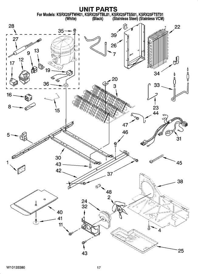 Diagram for KSRX25FTBL01
