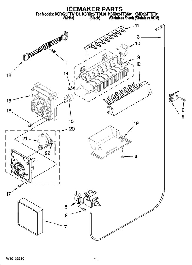 Diagram for KSRX25FTBL01