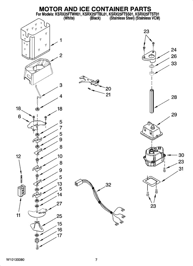 Diagram for KSRX25FTBL01