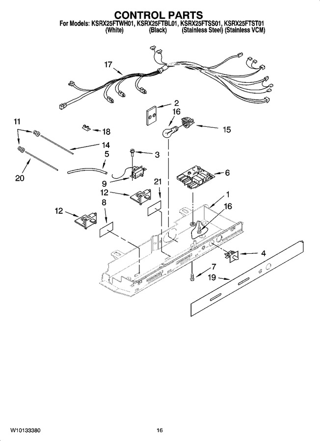 Diagram for KSRX25FTBL01