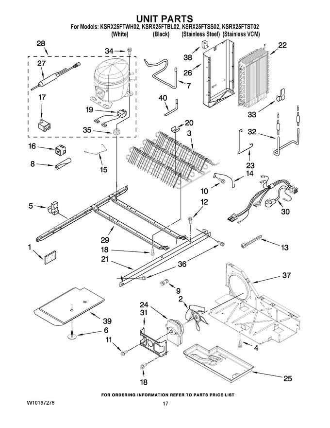 Diagram for KSRX25FTWH02