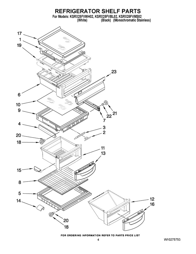 Diagram for KSRX25FVWH02