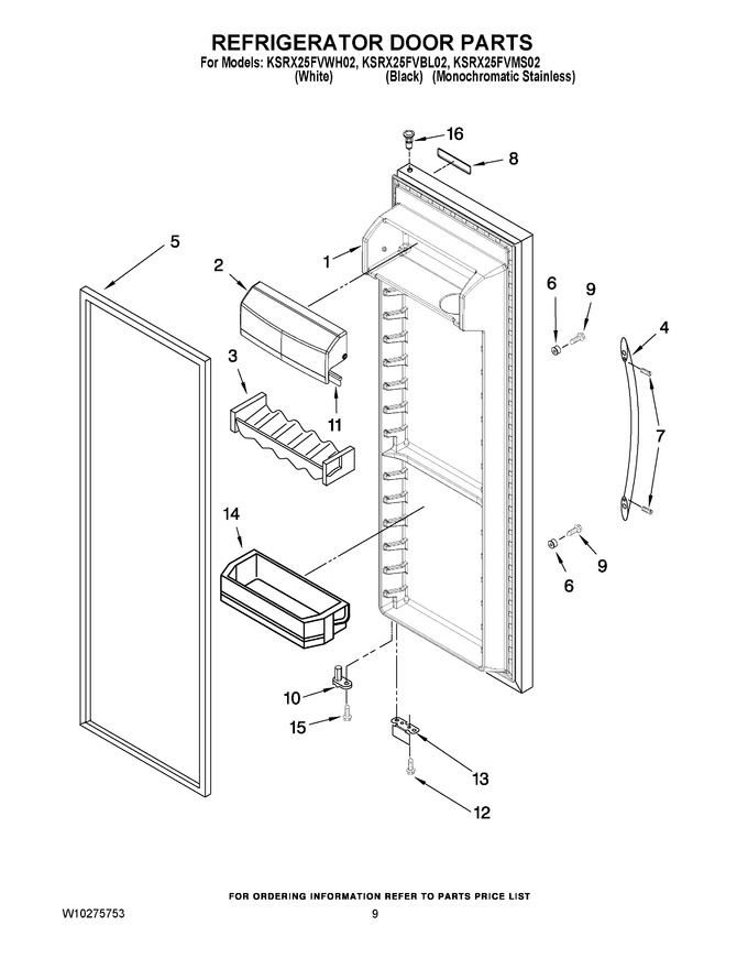 Diagram for KSRX25FVWH02