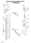 Diagram for 05 - Motor And Ice Container Parts