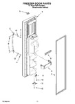 Diagram for 07 - Freezer Door Parts