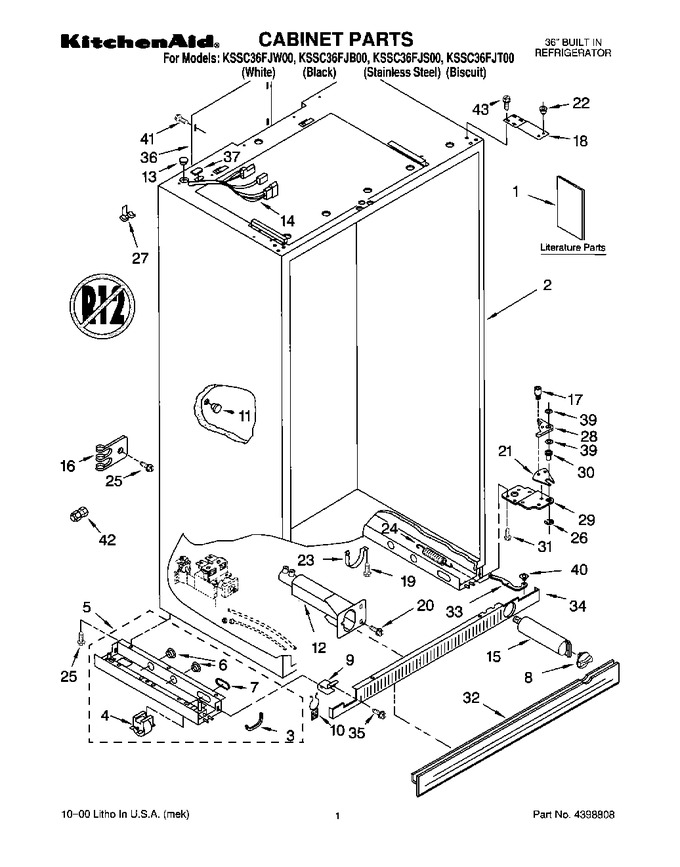 Diagram for KSSC36FJW00
