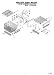 Diagram for 03 - Freezer Shelf Parts