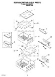 Diagram for 07 - Refrigerator Shelf Parts