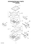 Diagram for 07 - Refrigerator Shelf Parts