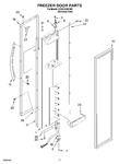Diagram for 11 - Freezer Door Parts