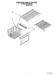Diagram for 03 - Freezer Shelf Parts
