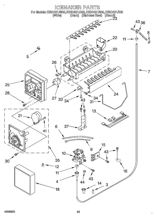 Diagram for KSSC42FJW00