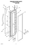 Diagram for 10 - Freezer Door Parts