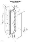 Diagram for 10 - Freezer Door Parts