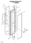 Diagram for 10 - Freezer Door Parts