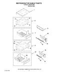 Diagram for 07 - Refrigerator Shelf Parts