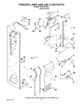 Diagram for 08 - Freezer Liner And Air Flow Parts