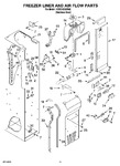 Diagram for 08 - Freezer Liner And Air Flow Parts
