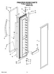 Diagram for 10 - Freezer Door Parts