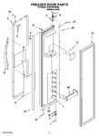 Diagram for 11 - Freezer Door Parts
